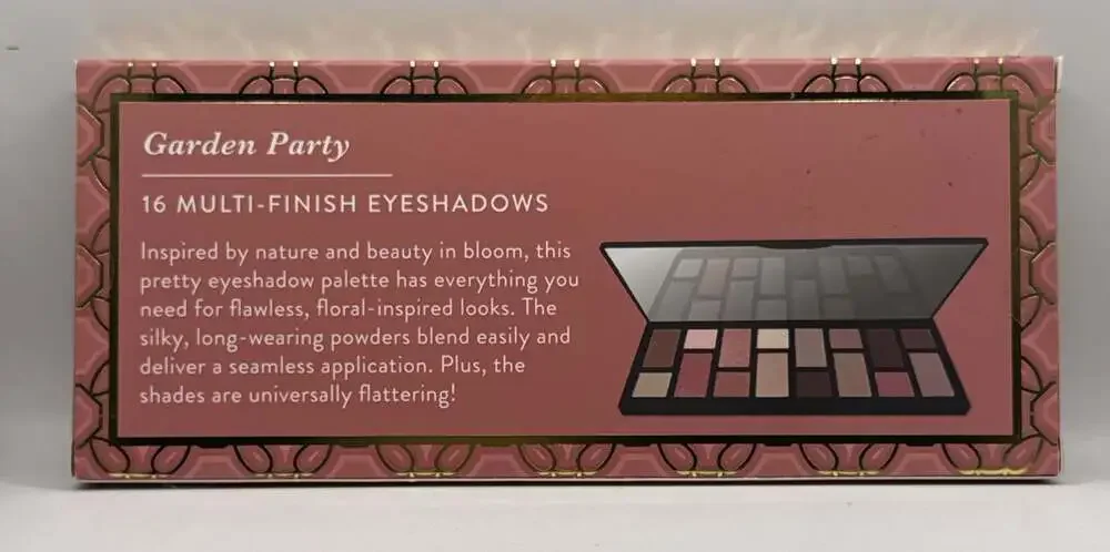 Laura Geller Garden Party In Full Bloom 16 Multi-Finish Eyeshadow Palette
